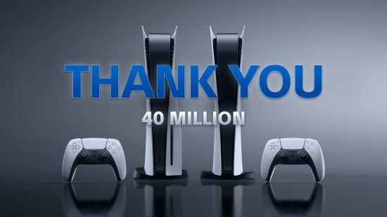 SIE官宣：PS5全球销量超过4000万台