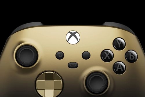 微软发布“金色之影”Xbox手柄 暗金配色尽显格调