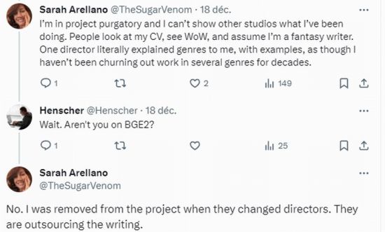 育碧前首席编剧称《超越善恶2》编剧工作被外包